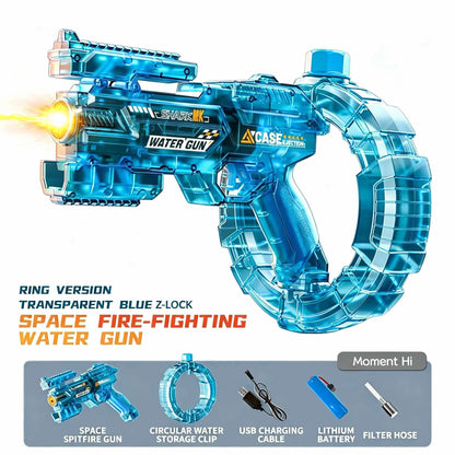 Exciting Automatic Electric Water Gun with Sensor Lights - Perfect for Summer Outdoor Fun!