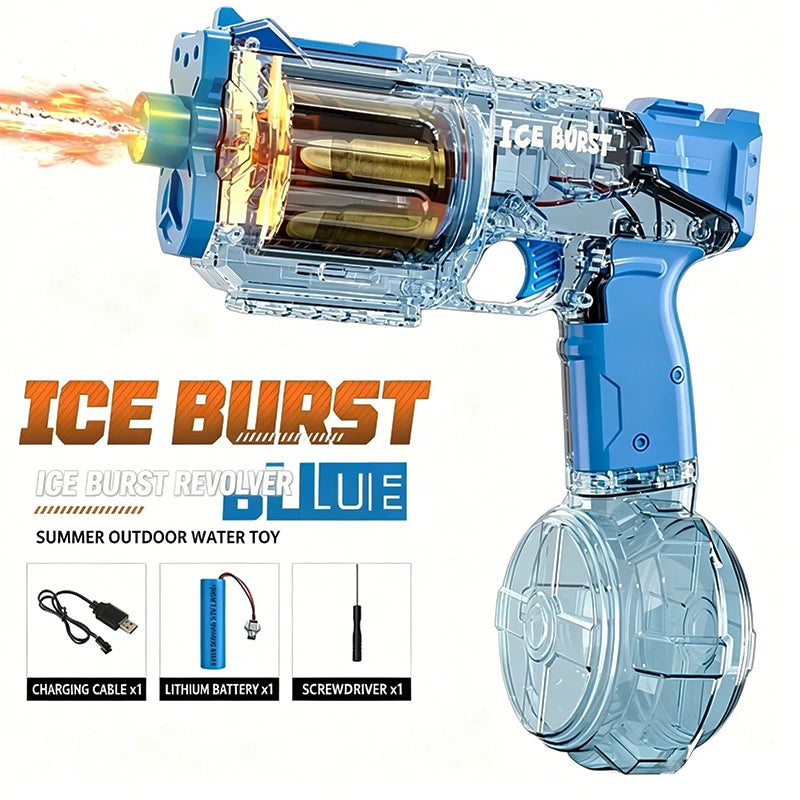 Exciting Automatic Electric Water Gun with Sensor Lights - Perfect for Summer Outdoor Fun!