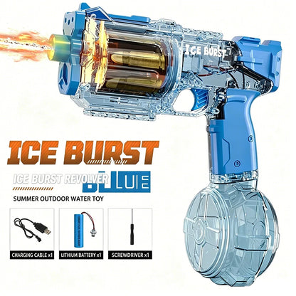 Exciting Automatic Electric Water Gun with Sensor Lights - Perfect for Summer Outdoor Fun!