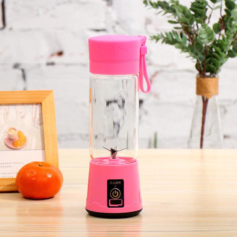 Elevate Your Smoothie Game with Our USB Rechargeable Mini Portable Blender - Perfect for Juices and Milkshakes!