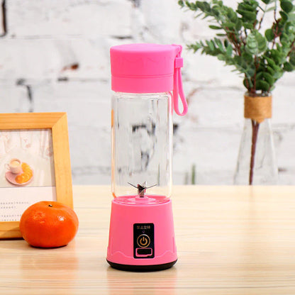 Elevate Your Smoothie Game with Our USB Rechargeable Mini Portable Blender - Perfect for Juices and Milkshakes!