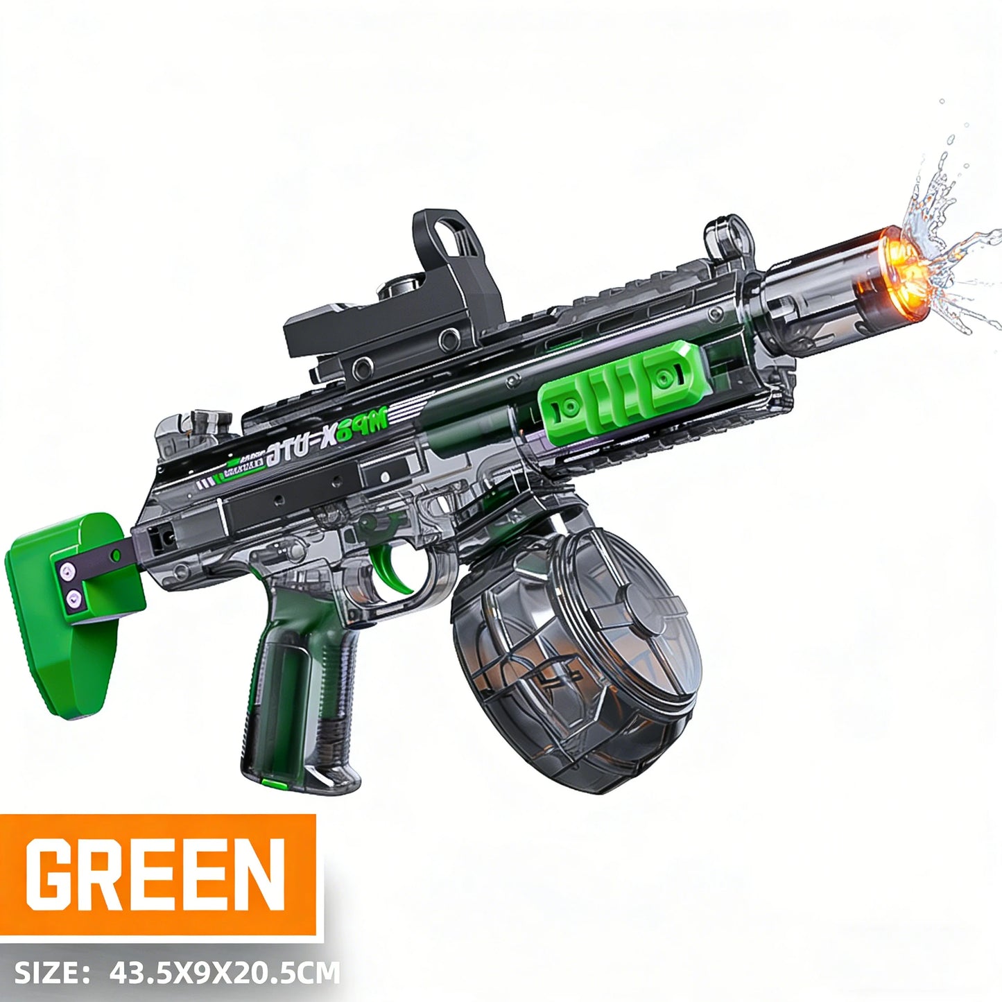 Exciting Automatic Electric Water Gun with Sensor Lights - Perfect for Summer Outdoor Fun!