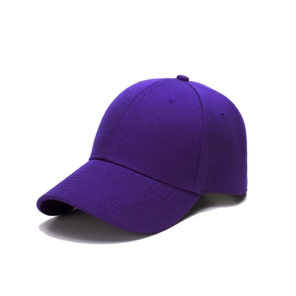 Summer Children Peaked Caps Students Kids Baseball Cap Boy Girl Solid Color Cotton Adjustable Hats Snapback Hip-Hop Sun Hat