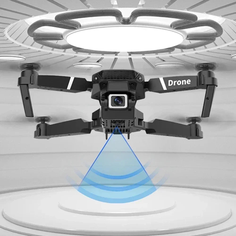 E88 Foldable WiFi FPV Drone with HD Camera, Altitude Hold & One-Key Return