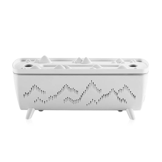 Elevate Your Space with the Flame Effect Dual Nozzle Aroma Diffuser - Jellyfish Mist Essential Oil Diffuser for Home, Office, and Bedroom
