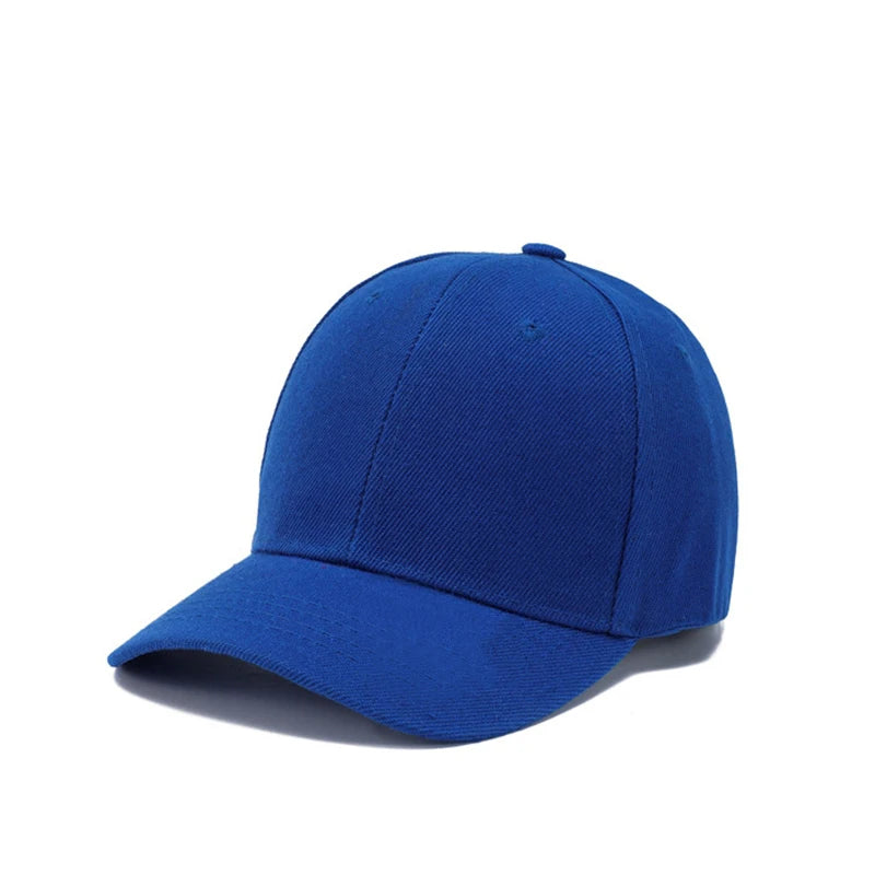 Summer Children Peaked Caps Students Kids Baseball Cap Boy Girl Solid Color Cotton Adjustable Hats Snapback Hip-Hop Sun Hat