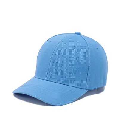 Summer Children Peaked Caps Students Kids Baseball Cap Boy Girl Solid Color Cotton Adjustable Hats Snapback Hip-Hop Sun Hat