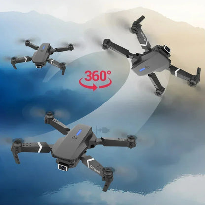 E88 Foldable WiFi FPV Drone with HD Camera, Altitude Hold & One-Key Return