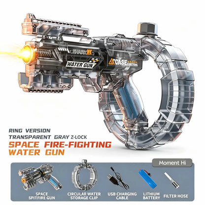 Exciting Automatic Electric Water Gun with Sensor Lights - Perfect for Summer Outdoor Fun!