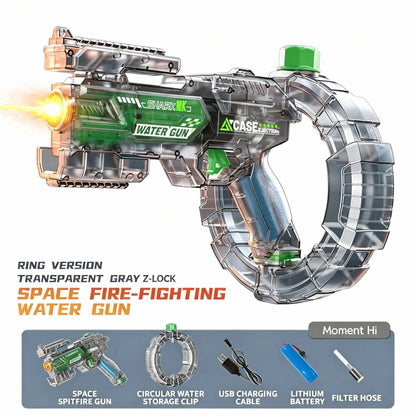 Exciting Automatic Electric Water Gun with Sensor Lights - Perfect for Summer Outdoor Fun!